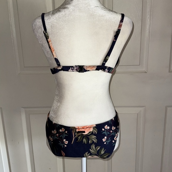 Triangl Neoprene Tropical Print Bikini Swimsuit - Picture 2 of 6